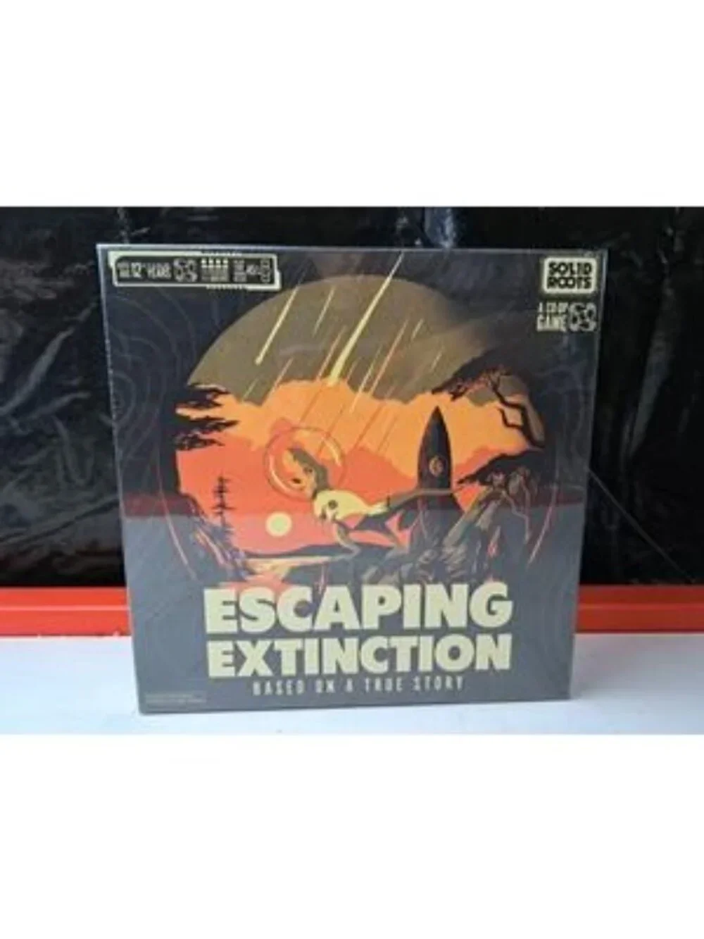 Escaping Extinction Cooperative Board Game For Ages 12+ Solid Roots 4-8 Players